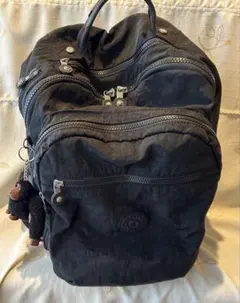 大容量　KIPLING リュック ブラック