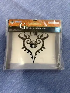 ワンピース 一番くじBANDAI G賞 メッシュポーチ 2個セット