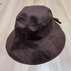 UNIQLO　麻綿こげ茶色のハット