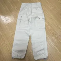 ドイツ軍 モールスキン カーゴパンツ オフホワイト 実物 ミリタリー