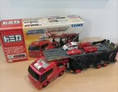 トミカ ハイパーレスキュー ビッグキャリアカー トミカ4台つきのサムネイル