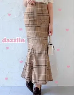 dazzlin ♡ ハイウエストアソートナロースカート ライトミックス XS