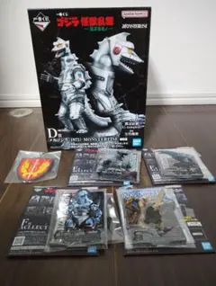 一番くじ ゴジラ 怪獣乱舞 -荒ぶるモノ- 　D賞 メカゴジラ　おまけ付き