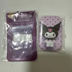 サンリオ キャラクターズ スクエア 缶バッジ ＆ カバー クロミ ガチャ