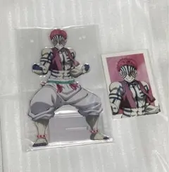 鬼滅の刃 アニプレックス オンラインくじ 猗窩座 ビッグアクリルスタンド ②