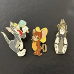 トムとジェリー ピンズ ピンバッジ 新品未使用 3個セット
