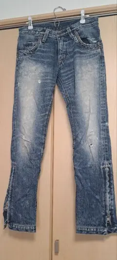 RNA★ 破損加工 牛仔褲