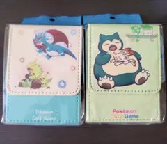 ポケモンカードゲーム フリップデッキケース 2種 カビゴン TAIKI