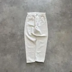 グリーンレーベルリラクシング ホワイトデニムパンツ