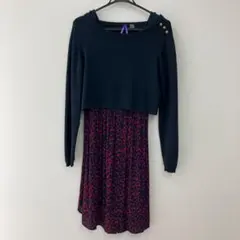 マタニティワンピース&セーターセット