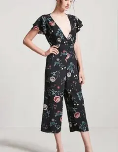 Forever21 フォーエバー21 花柄 サロペットのサムネイル