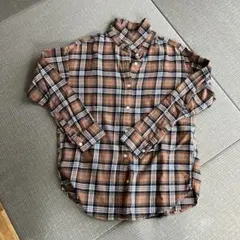 チェックネルシャツ