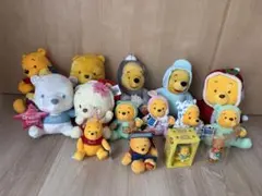 くまのプーさん ディズニー　平成レトロ　ぬいぐるみ　まとめ売り