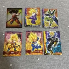 ドラゴンボール トレーディングカード 6枚セット