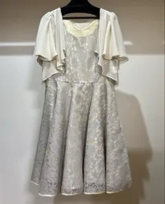 パーティドレス　ボレロ　セット　ライトグレー