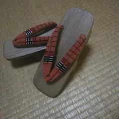 吉本屋 伝統的な木製下駄　会津桐