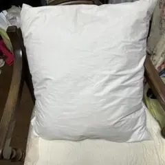 無印良品　羽毛クッション　大　52x56 センチ
