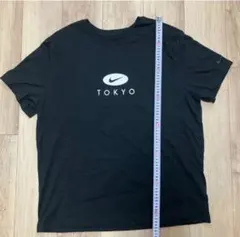 ナイキ 半袖 Tシャツ クルーネック プリント 黒 綿 普段着 スポーツ