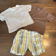 ZARA キッズ Tシャツ　パンツ　半パン　ズボン