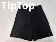 ⭐︎【TipTop】　ティップトップ　M スラックス　ショートパンツ　ブラックのサムネイル