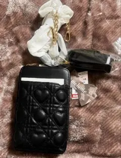 新品未開封　maki Melume スマホショルダー　ショルダーバッグ　ブラック