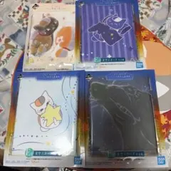 夏目友人帳　一番くじ　スカーフ　ハンカチーフ