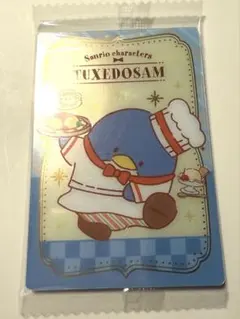 サンリオキャラクターズ　ウエハース　タキシードサム