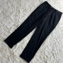 PT01 GENTLEMAN FIT ウール混 スラックス ブラック 44