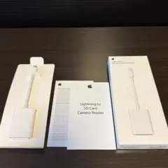【美品】純正 Lightning SDカードリーダー