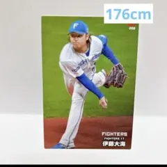 プロ野球チップス　北海道日本ハムファイターズ 伊藤大海　レギュラーカード