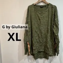 G by Giuliana XL オリーブグリーン 長袖　カットソー