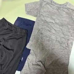 UNIQLO ドライEXクルーネックT 、パンツ4点セット