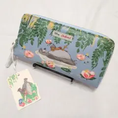 キャスキッドソン×ディズニー コラボ リュック ジャングルブック 紺 花