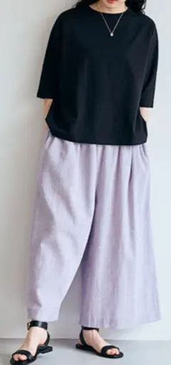 中川政七商店 格子刺繍麻布Tシャツ - メルカリ