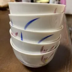 香蘭社　湯呑み　5セット