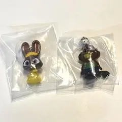 ズートピア2 めじるしアクセサリー　2個セット　カプセルトイ