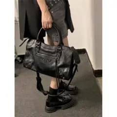 レザー ショルダーバッグ