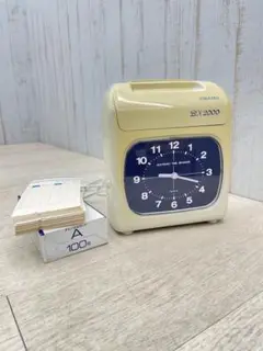 アマノ 電子タイムレコーダー BX2000 動作確認済 タイムカード 28枚