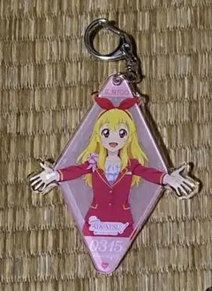 2. アイカツ　星宮いちご　アクリルキーホルダー