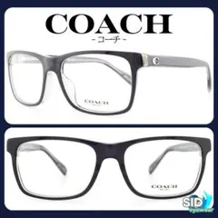 お買い得《定価27,170円！》COACH／コーチ　ブラック×グレー　メガネ