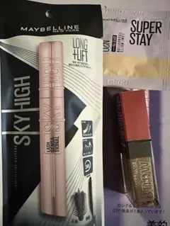 2026年 美的 1月号付録　メイベリン3点