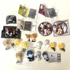 【19点】DEATH NOTE ミニフィギュアセット 13体　缶バッジなど