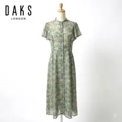 DAKS ダックス ロンドン ワンピース ボタニカル シアー ロング 日本製のサムネイル
