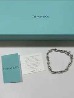 tiffany ハードウェア スモールリンク ブレスレット 定価¥204600