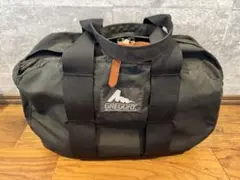 旧ロゴ GREGORYグレゴリー USAタグボストンダッフルバッグ ブラックXSのサムネイル