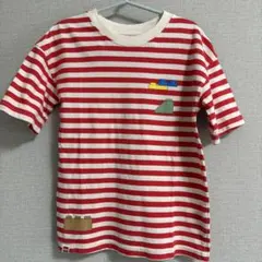 LEGO 赤白ストライプ Tシャツ 110 H&M