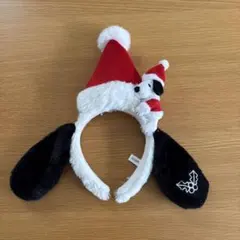 スヌーピー サンタ帽子カチューシャ