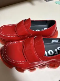 grounds jewelry loafer グラウンズ ローファー 赤 その他ブランド(ソノタブランド) / grounds/ローファー/28cm/RED