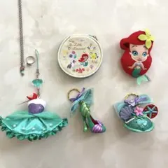 Disney The Little Mermaid アリエル 7点セット売りのサムネイル