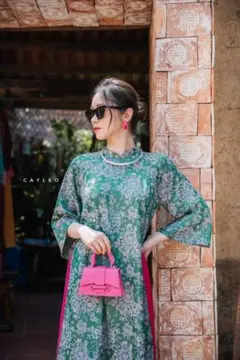 ベトナムアオザイ.Áo Dài Việt Nam.No25/SizeM